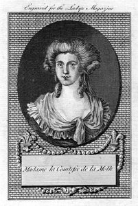 Contessa de la Motte, fine XVIII secolo da Unbekannt