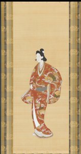 Cortigiana, periodo Edo, 1661-1673 da Unbekannt