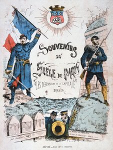 Copertina per Souvenirs du Siege de Paris, 1870-1871