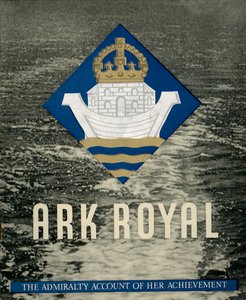 Copertina del opuscolo sulla HMS Ark Royal, 1942