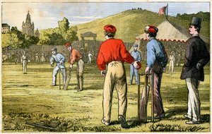 Cricket, XIX secolo da Unbekannt