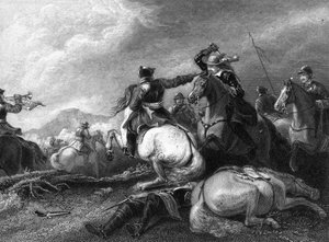 Cromwell alla Battaglia di Marston Moor, 2 luglio 1644 da Unbekannt