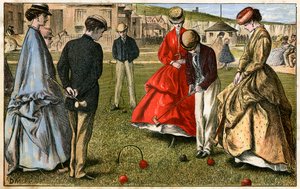 Croquet, XIX secolo