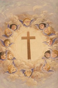 Croce e angeli, Montmin, Francia da Unbekannt