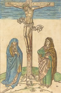 Crocifissione, 1483 da Unbekannt