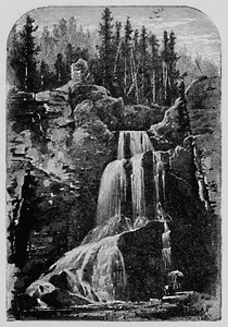Cascate di Cristallo, 1883 da Unbekannt