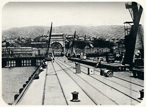Molo delle Dogane, Valparaiso, 1911 da Unbekannt