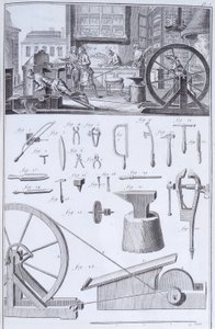 Fabbricazione di Posate, c1750 da Unbekannt