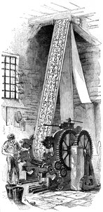 Macchina da stampa a cilindro, 1886 da Unbekannt
