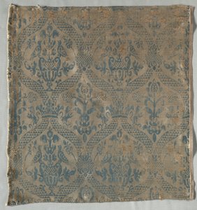 Frammento di damasco, 1500s