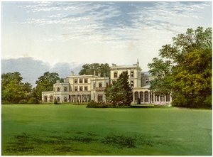 Danesfield House, Buckinghamshire, casa della famiglia Scott-Murray, c1880 da Unbekannt