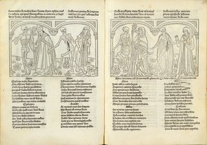 Danza macabra, 1490 da Unbekannt
