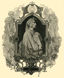 Dante Alighieri, c1265-1321, 1890 da Unbekannt