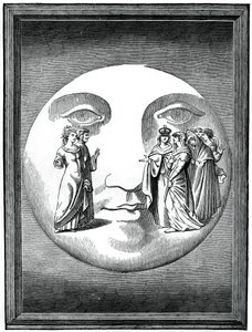 Dante e Beatrice trasportati sulla luna, XVI secolo 1870