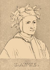 Dante, c1265-1321, 1830