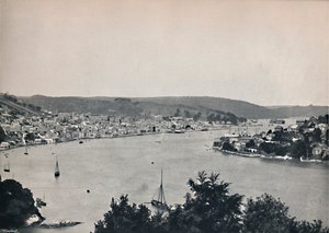 Dartmouth - Vista generale, mostrando il Britannia Floating Naval College da Unbekannt