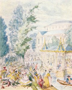 Mascherata diurna nei Giardini di Ranelagh, 1842, 1903 da Unbekannt