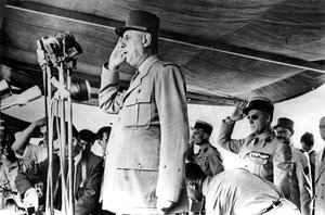 De Gaulle in Algeria, maggio 1958 da Unbekannt
