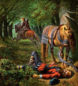 Morte di Guglielmo II, 1100, c1850