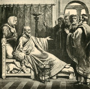 Morte di Augusto, 1890 da Unbekannt