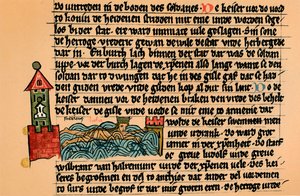 Morte di Federico Barbarossa, c1154, 1907
