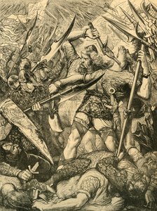 Morte di Harold nella battaglia di Hastings, 1873