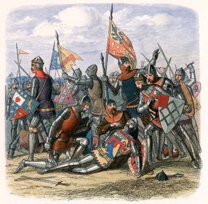 Morte di Henry Percy Harry Hotspur nella battaglia di Shrewsbury da Unbekannt