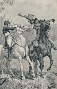 La morte del Principe Luigi a Saalfeld, 1806 da Unbekannt