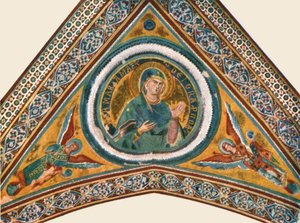 Decorazione nella Basilica di San Francesco, Assisi, Italia, 1928 da Unbekannt