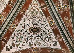 Decorazione nella Chiesa di Saint-Martin, Lutry, Vaud, Svizzera, 1928