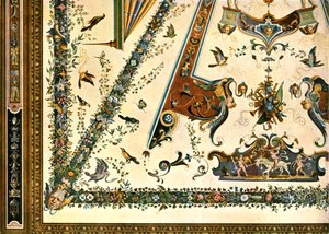 Decorazione nella Galleria degli Uffizi, Firenze, Italia, 1928 da Unbekannt