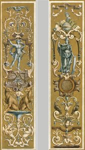 Pittura decorativa al Louvre, Parigi, Francia da Unbekannt