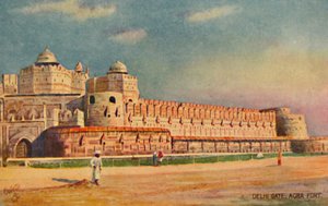Porta di Delhi, Forte di Agra da Unbekannt