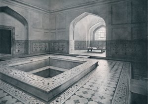 Delhi. Bagni reali nel palazzo, c. 1910