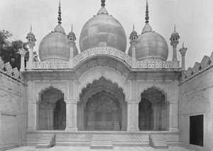 Delhi. La Moti Musjid o Moschea della Perla da Unbekannt