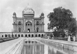 Delhi. Tomba di Safdar Jung, c1910 da Unbekannt