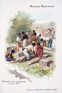 Partenza da Loango, luglio 1896 da Unbekannt