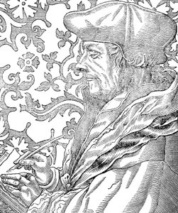Desiderus Erasmus, umanista e studioso olandese del XV-XVI secolo, XIX secolo da Unbekannt