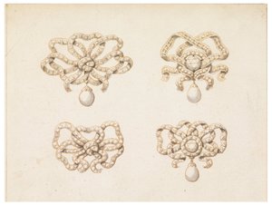 Disegno per quattro fiocchi da Unbekannt