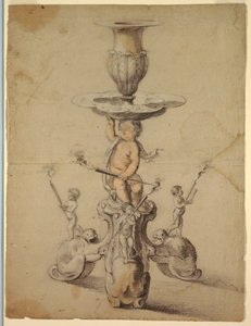 Progetto per un candelabro