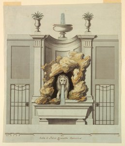 Design per una fontana da parete