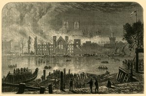 Distruzione delle Vecchie Case del Parlamento, 16 ottobre 1834