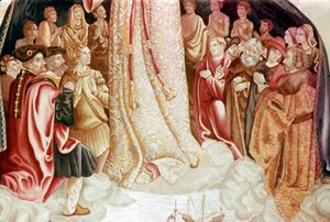 (dettaglio) dalla Vergine dei Navigatori, XVI secolo da Unbekannt