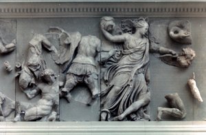 Dettaglio dal Grande Fregio dell