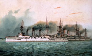 S.M. Übungsgeschwader Victoria Louise & Kurfürst Friedrich Wilhelm & Weißenburg da Unbekannt