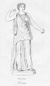 Diana Diane, c1850 da Unbekannt