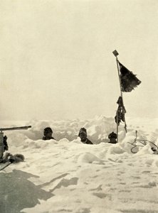 Scavare per accertare la profondità della neve che copre un deposito