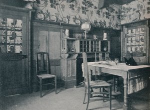 Sala da pranzo, c1902 da Unbekannt