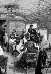Carrozza ristorante sull