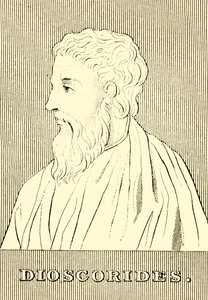 Dioscoride, c40-90 d.C., 1830 da Unbekannt